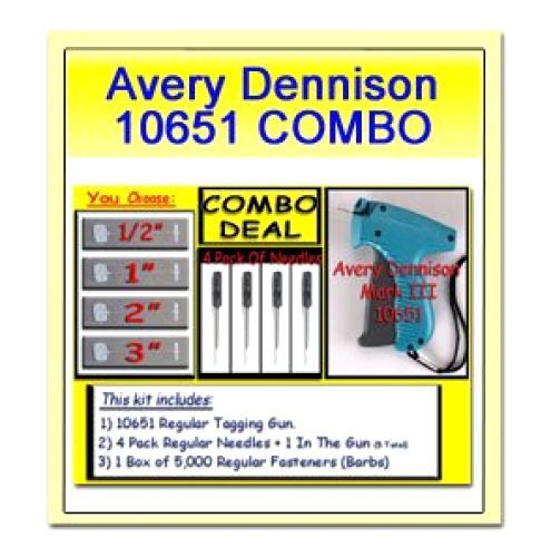 Avery Dennison Mark III Tagging Gun, 5000 2 Barb/fasteners