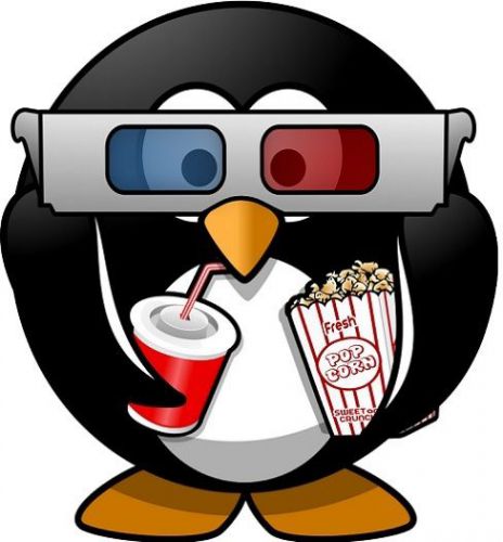 30 Custom Movie Penguin Personalized Address Labels