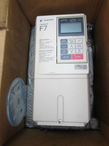 NIB .. YASKAWA Varispeed F7 Drive Cat# CIMR-F7U40P41F .. US-08