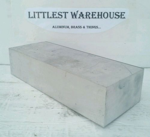 Aluminum stock 6061, 1 pc 1-3/4 x 2-7/8 x 7-1/2, solid bar machinist tool cnc