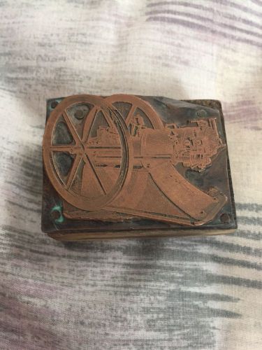 Hit miss engine Otto print block