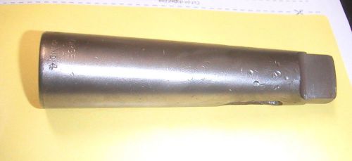 Morse brand mt3 to mt4 taper adapter/ reducing drill chuck arbor sleeve usa made for sale