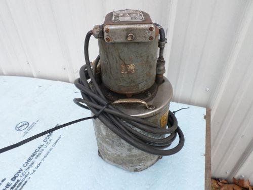 GUSHER Coolant Pump Model 1P3 115 volt