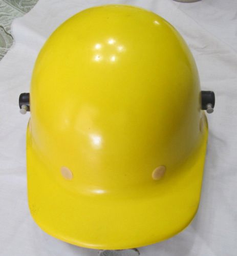 Fibre-metal yellow hard hat - class c - ansi z89.1-1969 - new in wrapper for sale