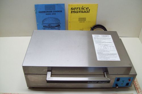 Smokaroma Instant Burger  Commercial Burger Chicken or Hot Dog Cooker A950 A975