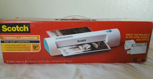 LAMINATOR ~ Scotch Thermal Laminator ~ UP TO 9&#034; WIDE