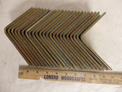 Lot of 23 Heavy Duty 3 Hole Corner Brace 2 3/4&#034;X3.5&#034; Width 2 5/8&#034; .185&#034; Thick G5