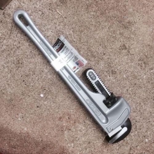 Rigid 18&#034; Aluminum Pipe Wrench