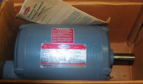 Dayton 3N083 AC Motor 1.5HP, 3600RPM, 143T Frame, 3-phase