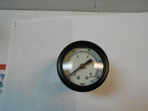 0-15 PSI  PRESSURE GAUGE     NEW OLD STOCK