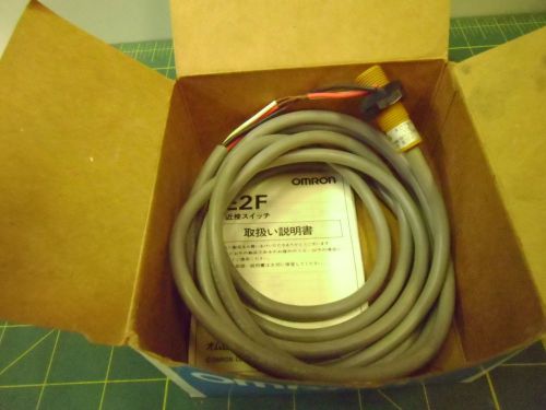 OMRON E2F-X2F1 PROXIMITY SWITCH # J54734