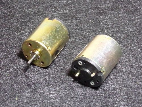 2x 12v dc small electric driver motors for electronic robotic diy project for sale