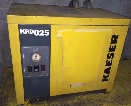 Kaeser krd025 refrigerant compressor air dryer, 25 scfm @100 psi 100f for sale