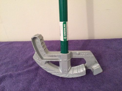 Mint GREENLEE PIPE CONDUIT BENDER 3/4&#034;EMT 1/2 841H 841