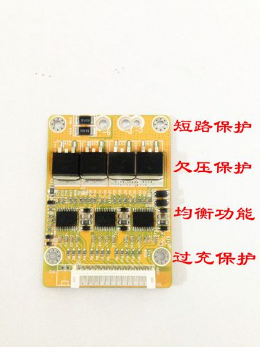 Battery protection bms pcb board w/ balance for 13 packs 48v li-ion cell max 25a for sale