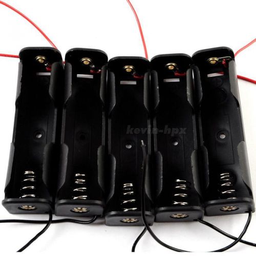 New 5pcs black 12v23a no. n battery case clip holder box with cable qwyc evhg for sale