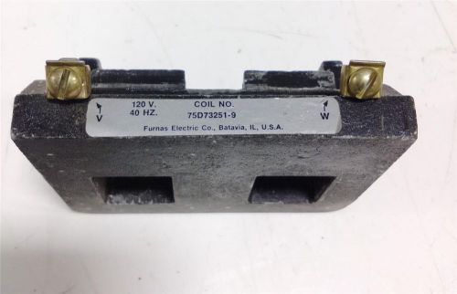 FURNAS 120V 40HZ MAGNETIC COIL 75D73251-9