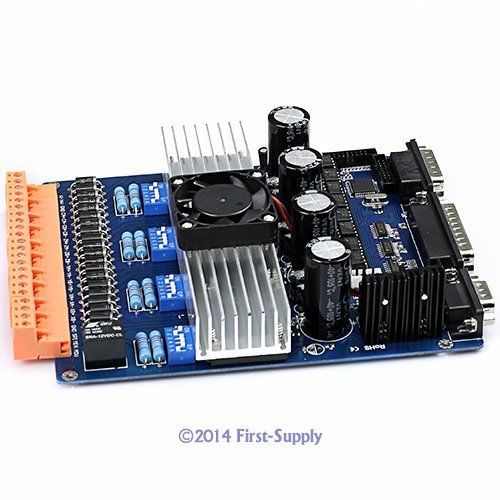 Cnc router milling machine 4 axis tb6600hg microstepper driver 0.2a-5a 12-45v dc for sale