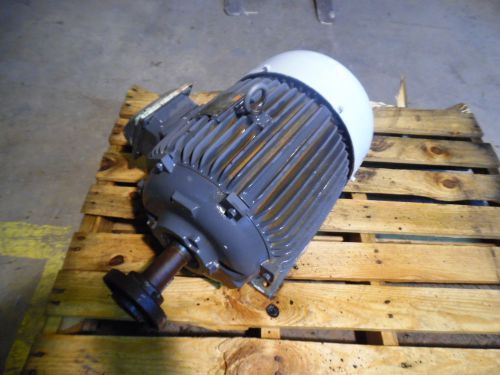 DAYTON 15HP INVERTER RATED MOTOR MOD: 2MXV6 SN: AV6101054002 254T-FR USED