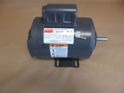 1 hp. single phase dayton electric motor 5k922 , 1725 rpm , cradle base , 56 fr. for sale