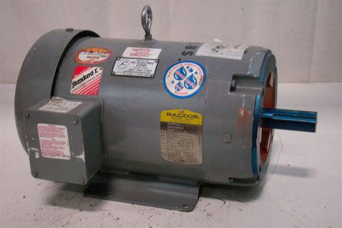 Baldor Motor 230/460V 10HP 1760Rpm 28.4/14.2Amp 3ph CWDM3714T