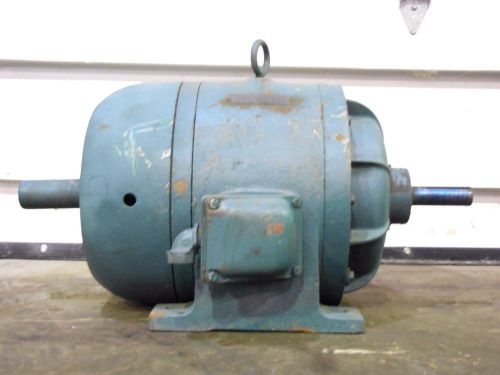 RX-1698, GE BEL2636 DUAL SHAFT MOTOR. 7.5HP. 3PH. 1730RPM. 284 FRAME. 220/440V.