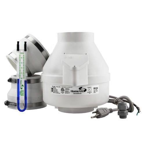 NEW HomeAire RN104 Radon Mitigation Fan/Pump KIT by RadonAway Same As XP201