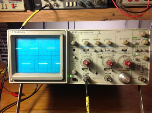 Tektronix 2235 Analog Oscilloscope 100 MHz with Military Service Manual