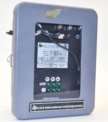 LEA International 039-00-1510 Surge Suppressor 480V 3 Delta System