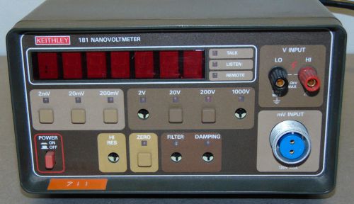 Keithley 181 Nanovoltmeter