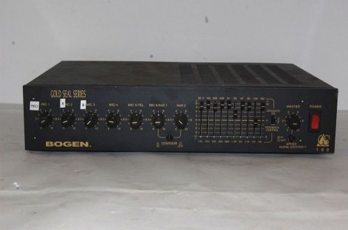 Bogen GS-100 100W Gold Seal Series Amplifier EQ Amp