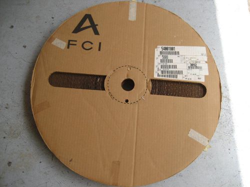 54001801 FCI Terminal NEW qty:5000 Reel  MALE 2.8MM TERM 18-20 AWG TIN