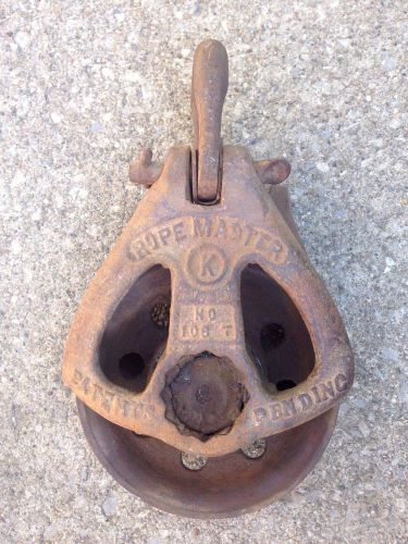 ROPEMASTER 108T RIGGING BLOCK PULLEY