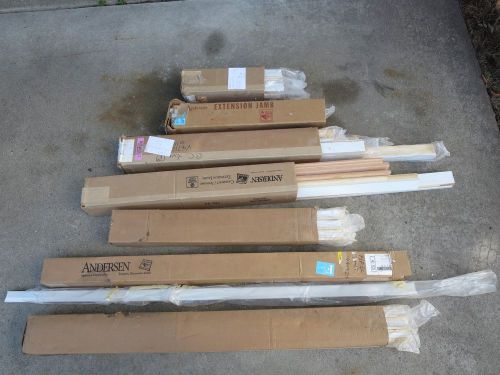 HUGE LOT OF ANDERSON WINDOWS &amp; DOOR &amp; JAM EXTENSION NEW