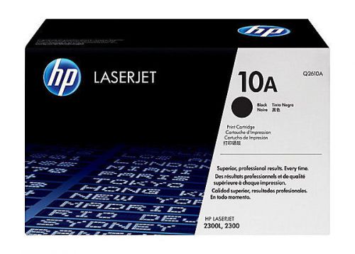 HP 10A (Q2610A) Black Original LaserJet Toner Cartridge new/box