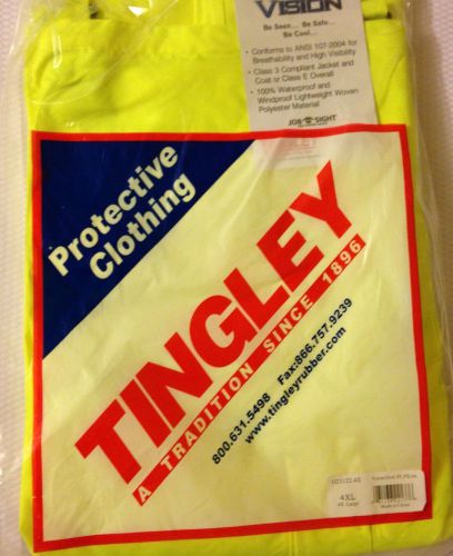 TINGLEY O23122 Rainwear Overall, Class 3, Protective Gear,Rainwear, Visability