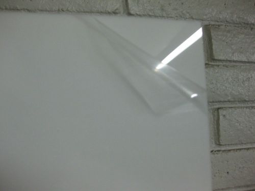 CNC PRECISION CUT CELL CAST ACRYLIC PLEXIGLASS SHEET WHITE 1/8&#034;  x 12&#034; x  24&#034;