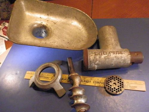 Large Enterprise Meat Grinder + Hopper Atachment Hobart? #12