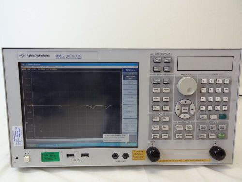 Keysight (agilent) technologies e5071c/2k5 ena series network analyzer for sale