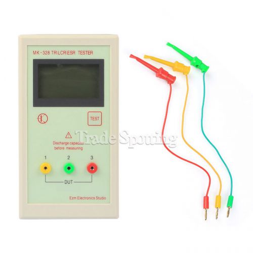 MK-328 Transistor Tester Capacitor ESR Inductance Resistor Meter LCR NPN PNP MOS