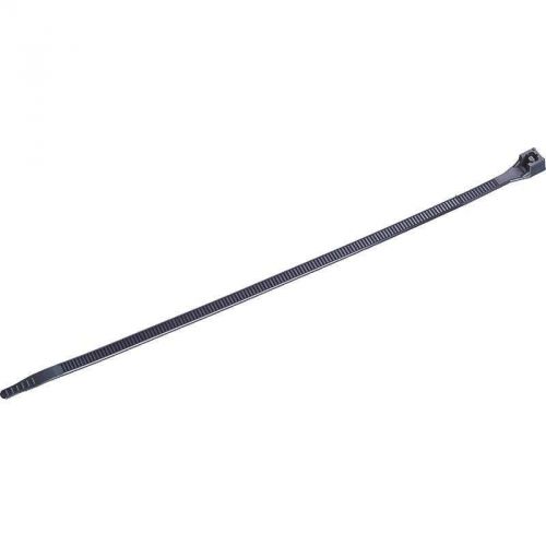 Double lock standard cable tie, 4&#034;, nylon, uv black, 14&#034; l, 8/bag 45-315uvb for sale