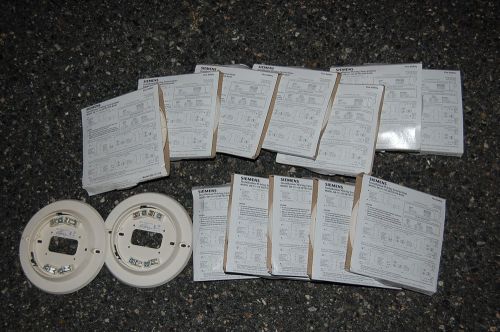 Lot 14 NEW Siemens DB-11/-11E Smoke Detector Bases Mount