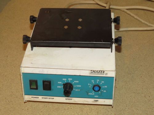 SHAKER 20  Model s2020t - MICROPLATE SHAKER