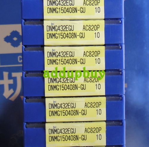 10PCS/BOX SUMITOMO  Carbide Inserts DNMG150408N-GU AC820P  NEW In Box