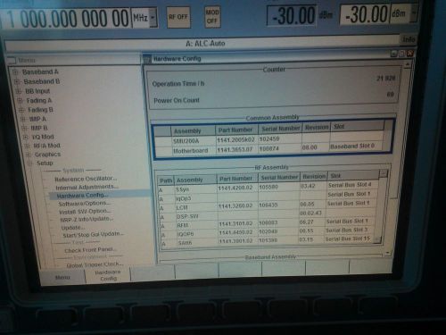 Rohde &amp; Schwarz SMU200A Vector Signal Generator 100KHz - 6GHz