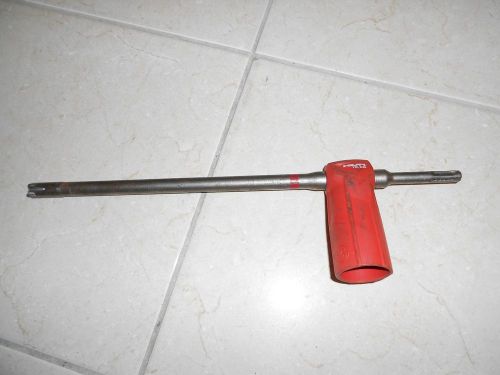 HILTI TE-CD 9/16&#034;  HOLLOW HAMMER DRILL BIT SDS CHUCK, HILTI VACUUM BIT