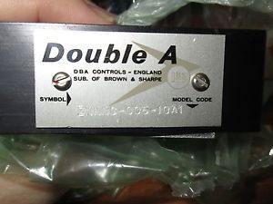 Double a znnnc-005-10a1 valve part new no box as pictured part dba controls for sale