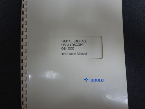 Digital storage oscilloscope GOLD Model 05400. Instruction Manual.