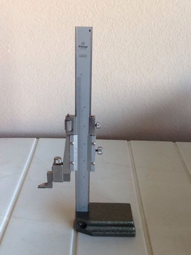 Mitutoyo 6&#034; Vernier Height Gage / Carbide Tip Scribe