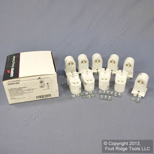 10 Cooper High Output HO VHO T8 T12 Fluorescent Light Lamp Holder Sockets 2500W